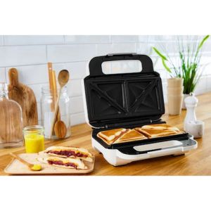 Сандвич мейкър Tefal SW701110, MULTIPLATES SNACK XL, 850W, plates extra-deep, 2 plates (triagles sandw, waffles)