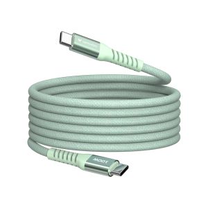 Cable Verbatim Sync & Charge USB-C to USB-C 100W Magnetic 120 cm - Green