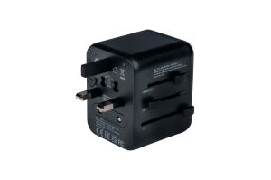 Adapter Verbatim UTA-01 Universal Travel Adapter with 2 x USB-A ports