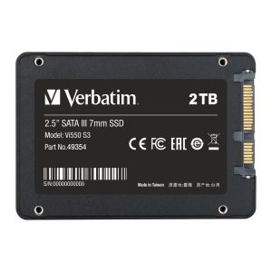 Hard drive Verbatim Vi550 S3 2.5" SATA III 7mm SSD 2TB