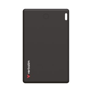Verbatim MYFCR-02BS My Finder Card Bluetooth Item Finder 2 pack Black/Silver tracking device
