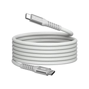 Cable Verbatim Sync & Charge USB-C to USB-C 60W Magnetic 120 cm - Grey