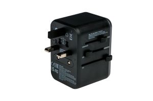 Adapter Verbatim UTA-04 Universal Travel Adapter with 1 x USB-C PD 61W & QC 3.0 / 1 x USB-C / 3 x USB-A