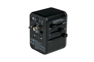 Adapter Verbatim UTA-04 Universal Travel Adapter with 1 x USB-C PD 61W & QC 3.0 / 1 x USB-C / 3 x USB-A