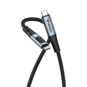 Cable Verbatim Sync & Charge USB-C to USB-C 100W Display 120 cm
