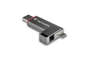 Verbatim Dual QuickStick USB-C & USB-A USB 3.2 Gen 1 1TB Hard Drive