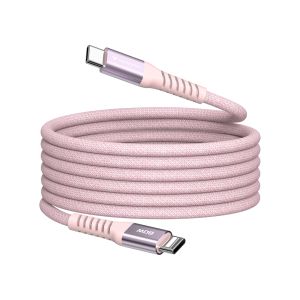 Cable Verbatim Sync & Charge USB-C to USB-C 60W Magnetic 120 cm - Pink