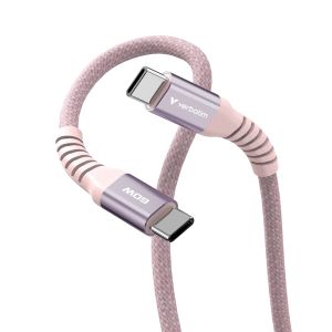 Cable Verbatim Sync & Charge USB-C to USB-C 60W Magnetic 120 cm - Pink