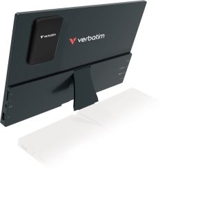 Monitor Verbatim Portable 14" FHD Touch Monitor LIGHT with Wireless Power Supply incl. Power Bank 5000mAh