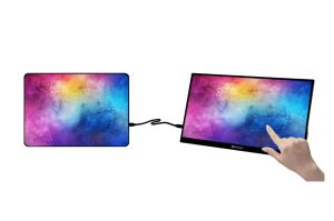 Monitor Verbatim PMT-14 Portable Touchscreen Monitor 14" Full HD 1080p Metal Housing