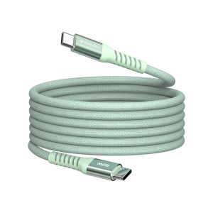 Cable Verbatim Sync & Charge USB-C to USB-C 60W Magnetic 120 cm - Green