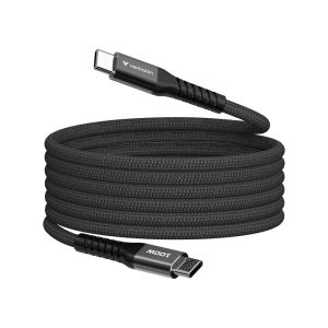 Cable Verbatim Sync & Charge USB-C to USB-C 100W Magnetic 120 cm - Black