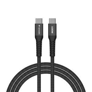 Cable Verbatim Sync & Charge USB-C to USB-C 100W Magnetic 120 cm - Black