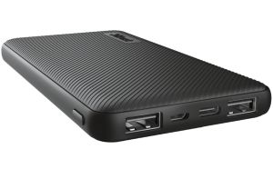 Baterie externă TRUST Primo Fast Powerbank ultra-subțire 10000 mAh