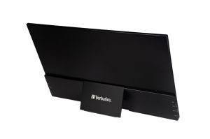 Verbatim PMT-15 Portable Touchscreen Monitor 15.6" Full HD 1080p Metal Housing