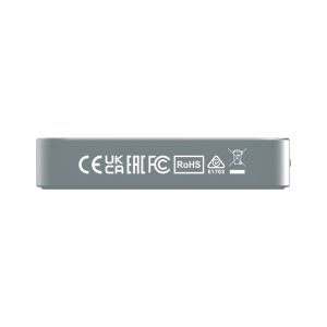 Verbatim Charge 'n' Go Power Bank with Stand Magnetic Wireless 10000mAh Grey