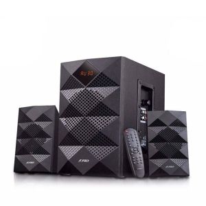Audio Speakers FENDA A180X, 2.1, Bluetooth 4.0, USB card reader, FM, Remote Control, Black