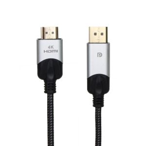 Video cable VCOM Display Port M - HDMI M 4K 60Hz 1.8m