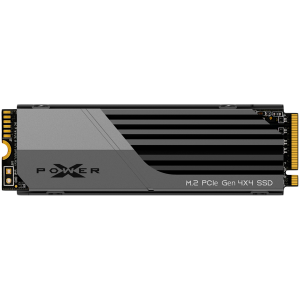 Silicon Power XS70 2TB SSD PCIe Gen 4x4 PCIe Gen4x4 & NVMe 1.4, cache DRAM, 3DNAND, radiator (10,8 mm), PS5 Comp. 7300/6800MB/s, EAN: 4713436146339
