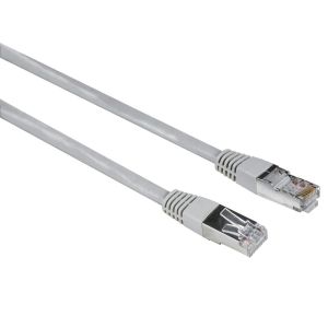 Cablu de rețea HAMA, CAT 5e, FTP/UTP, RJ-45 - RJ-45, 20 m, ecranat, gri, ambalare în vrac