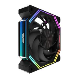 Darkflash Fan Pack 3-in-1 3x120mm - INF34 Black, Daisy-Chain, Addressable RGB