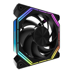 Darkflash Fan Pack 3-in-1 3x120mm - INF34 Black, Daisy-Chain, Addressable RGB