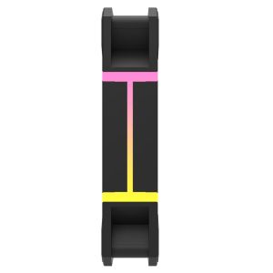 Darkflash Fan 120mm DM12 Pro, Reverse, A-RGB Black