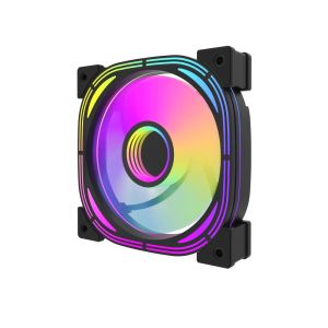 Darkflash Fan 120mm Infinity 24R Pro - Infinity Mirror, ARGB, Reverse - Black