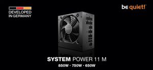 be quiet! PSU ATX 3.1 Gold - System Power 11 M 750W - Full-Modular, System Integration Edition, Bulk