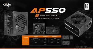 Aigo PSU 550W - AP550 - 80 Plus White