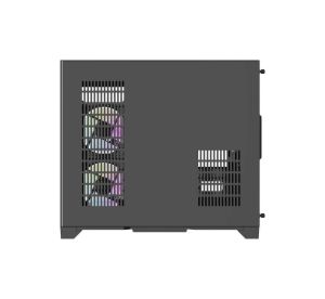 Aigo Case mATX - FT418 Black - 6 x 120 mm A-RGB fans included