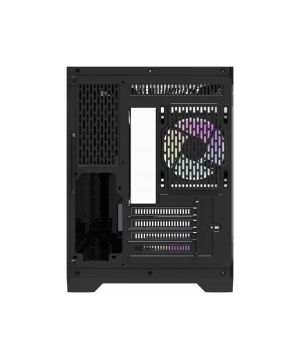 Aigo Case mATX - FT418 Black - 6 x 120 mm A-RGB fans included