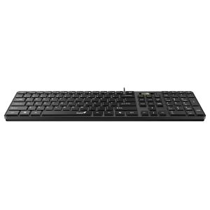 Genius клавиатура Slim Keyboard SlimStar 126 Black - Copilot, Low profile Chocolate