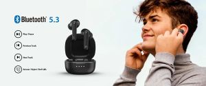 Genius TWS Bluetooth 5.3 Earphones HS-M910BT Black