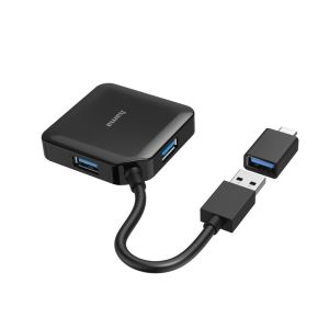 USB Hub, 4 Ports, HAMA-200116