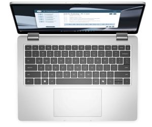 Лаптоп Dell Pro 14 Plus PB14255, AMD Ryzen AI 5 PRO 340 (22MB, 6C, up to 4.8 GHz), 14.0" FHD+(1920x1200) IPS, AG, 16GB LPDDR5, 512 GB SSD, AMD Radeon 840M, FHD HDR + IR Cam and Mic, Wi-Fi 7, FPR, Backlit Kb, Win 11 Pro, 3Y PS, Alum+Dell EcoLoop Premier Ba