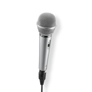 Hama “Jam Star” Dynamic Microphone, Jack Cable 3 m + Adapter, On/Off