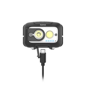 Head Torch, with Rechargeable Battery, Head Torch for Jogging, Working, 4 Modes