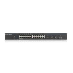 Switch ZyXEL XGS1935-28, 28 Port Lite-L3 Smart Managed Switch, 24x Gigabit Copper and 4x 10G SFP+, hybrid mode, standalone or NebulaFlex Cloud