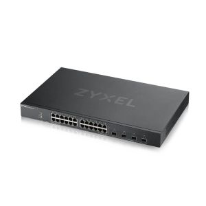 Switch ZyXEL XGS1935-28, 28 Port Lite-L3 Smart Managed Switch, 24x Gigabit Copper and 4x 10G SFP+, hybrid mode, standalone or NebulaFlex Cloud