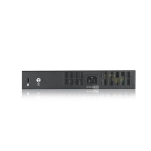 Switch ZyXEL GS1920-8HPv2, 10 Port Smart Managed Switch 8x Gigabit Copper and 2x Gigabit dual pers., hybrid mode, standalone or NebulaFlex Cloud, 130 Watt PoE, fanless