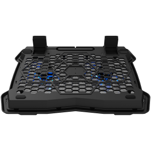 CANYON NS03, Cooling stand dual-fan with 2x2.0 USB hub, support up to 10”-15.6” laptop, ABS plastic and iron, Fans dimension:125*125*15mm(2pcs), DC 5V, fan speed: 800- 1000RPM, size: 340*265*30mm, 435g