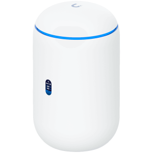 Ubiquiti UniFi UDR7 Dream Router 7 Desktop 10G Cloud Gateway with integrated WiFi 7, PoE switch, microSD storage, and full UniFi application support, 10G SFP+ and (1) 2.5 GbE RJ45 WAN port, 64 GB microSD