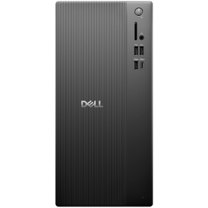 Dell Tower (ECT1250), Intel Core i3 14100 (4C, 8T, 12MB cache, up to 4.7GHz), 8GB (1x8GB) DDR5, 512GB M.2 SSD, Intel UHD Graphics 730, Wi-Fi+BT, BG KBD, Mouse, Ubuntu, 3Y ProSupport