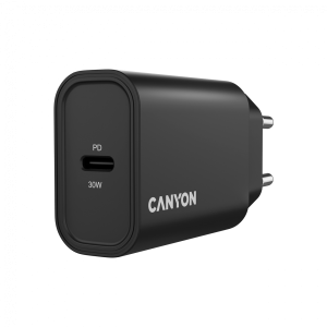 CANYON charger OnCharge 30CL Max Power 30W 1xPD EU Black