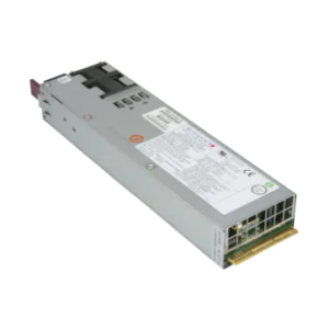 Supermicro 1U 1000W/1600W redundant single output power supply with inp