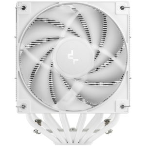 DeepCool AG620 WH ARGB V2, CPU Air Cooler, 2x120mm ARGB PWM Fan, Core Touch Technology 2.0, 6 Heatpipes, White, LGA1851/1700/1200/115x, AMD AM5/AM4, 129x136x161 mm(LxWxH), 2Y, R-AG620-WHAMMN-GJD
