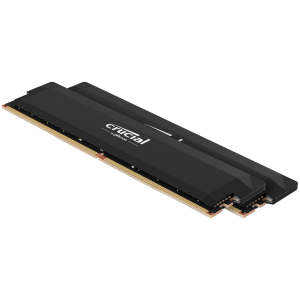 CRUCIAL PRO 32GB (2x16GB) UDIMM DDR5 6000 Black Overclocking
