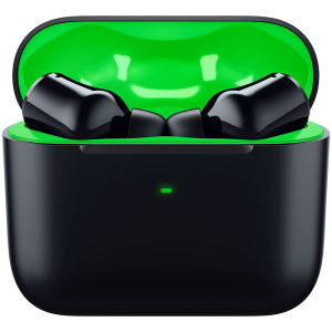 Razer Hammerhead HyperSpeed - Xbox Licensed, Wireless Multi-Platform Gaming Earbuds, Razer™ HyperSpeed Wireless, Active Noise Cancellation (ANC) Technology, Dual Environmental Noise Canceling (ENC) Microphones, Bluetooth 5.2, Type-C charging cable