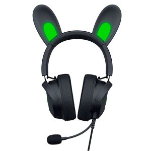 Razer Kraken Kitty V2 Pro, Gaming Wired Headset, Razer Chroma RGB, Stream Reactive Lighting, Docked Mode, 50 mm audio drivers, USB, Passive noise-cancelling Microphone, Volume Control